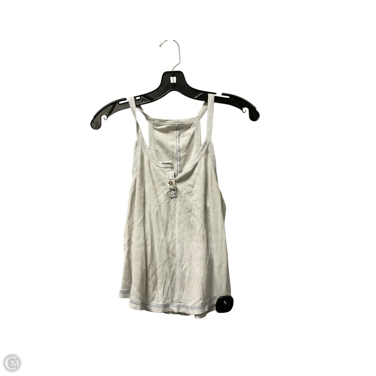Top Sleeveless Basic By Pilcro In White, Size: L