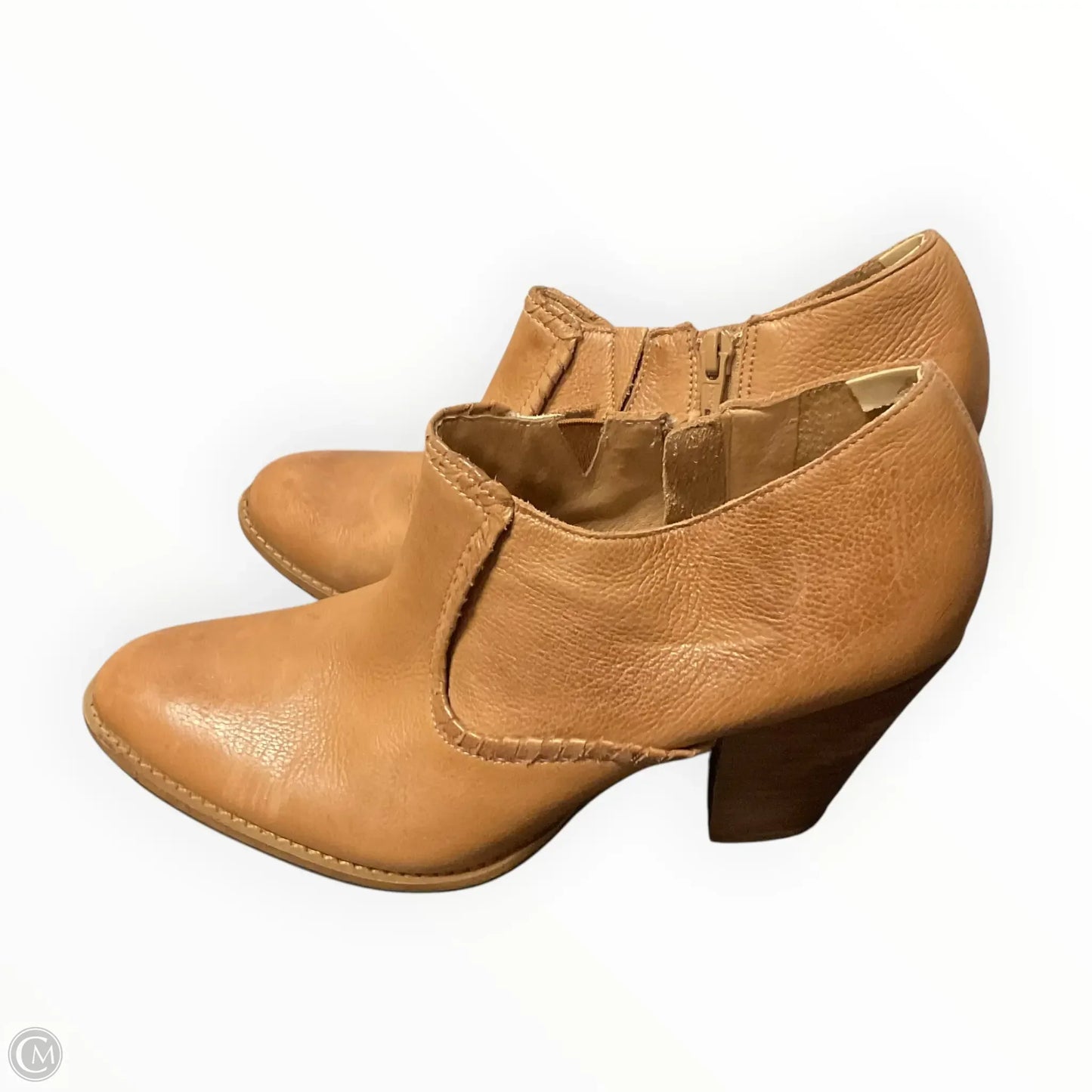Boots Ankle Heels By Jack Rogers In Brown, Size: 8.5