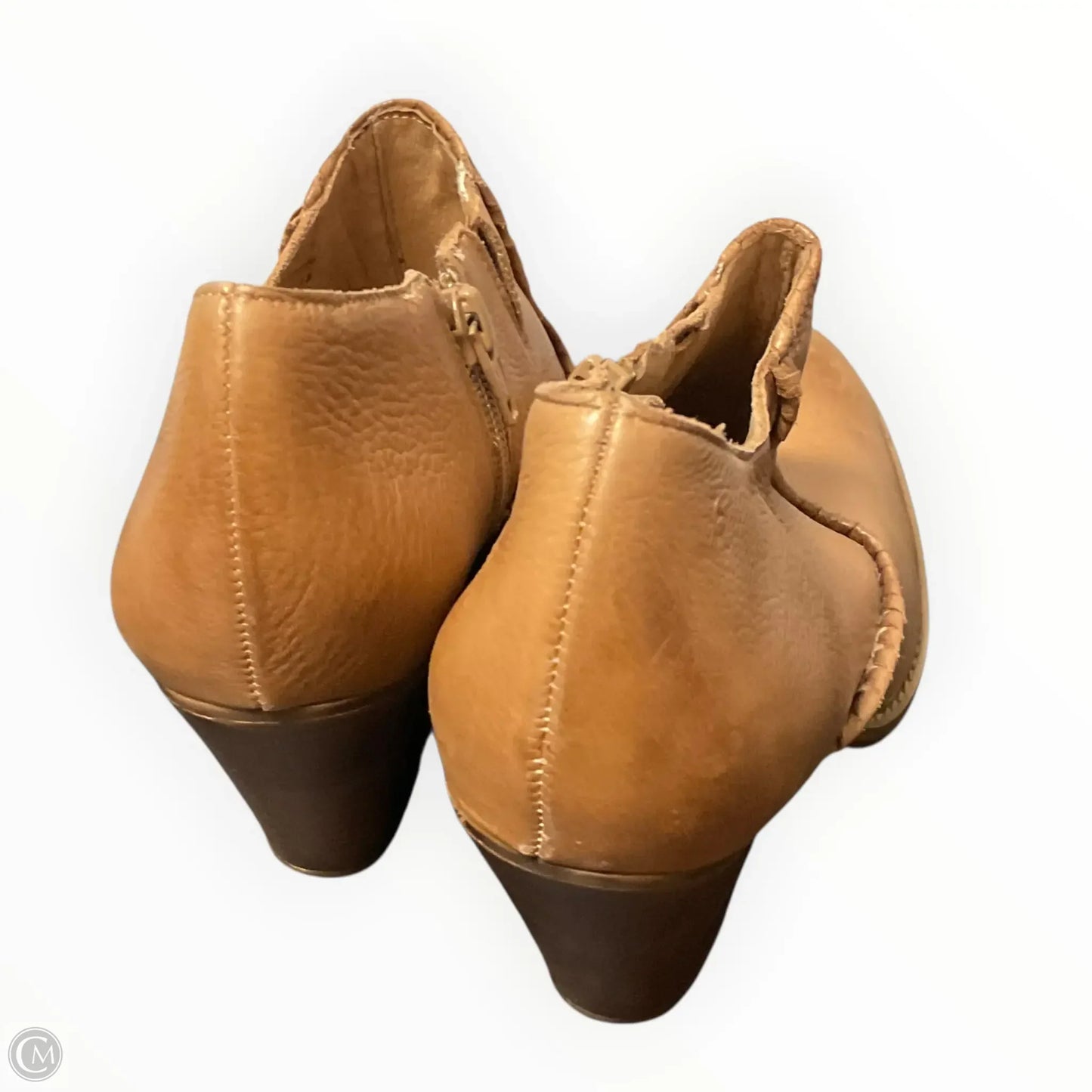 Boots Ankle Heels By Jack Rogers In Brown, Size: 8.5