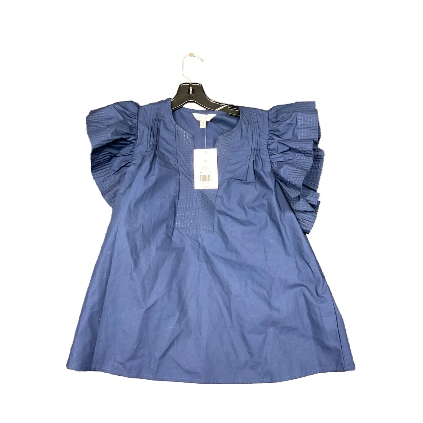 Top Short Sleeve Basic By Crown And Ivy In Blue, Size: M