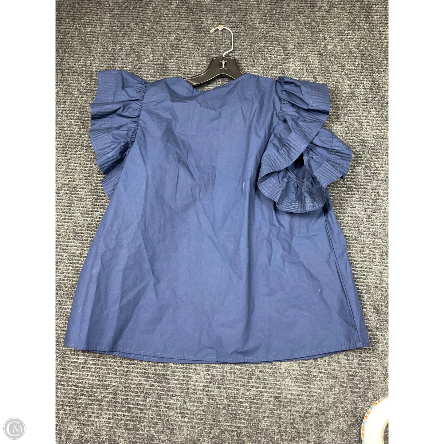 Top Short Sleeve Basic By Crown And Ivy In Blue, Size: M