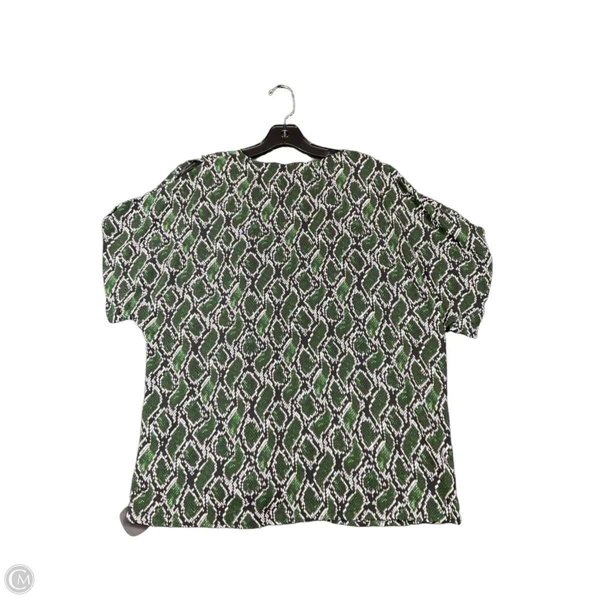 Top Long Sleeve Basic By Michael By Michael Kors In Green, Size: Xl