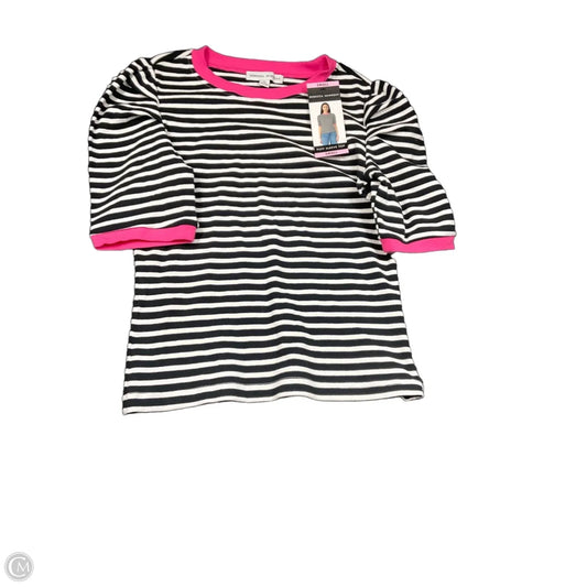 Top Short Sleeve Designer By Rebecca Minkoff In Black, Size: S