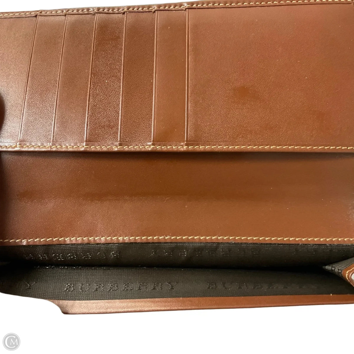 Wallet Luxury Designer By Burberry, Size: Medium