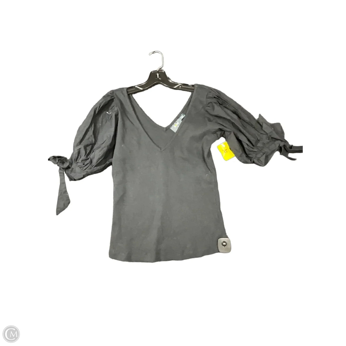 Top Short Sleeve Basic By Maeve In Black, Size: S