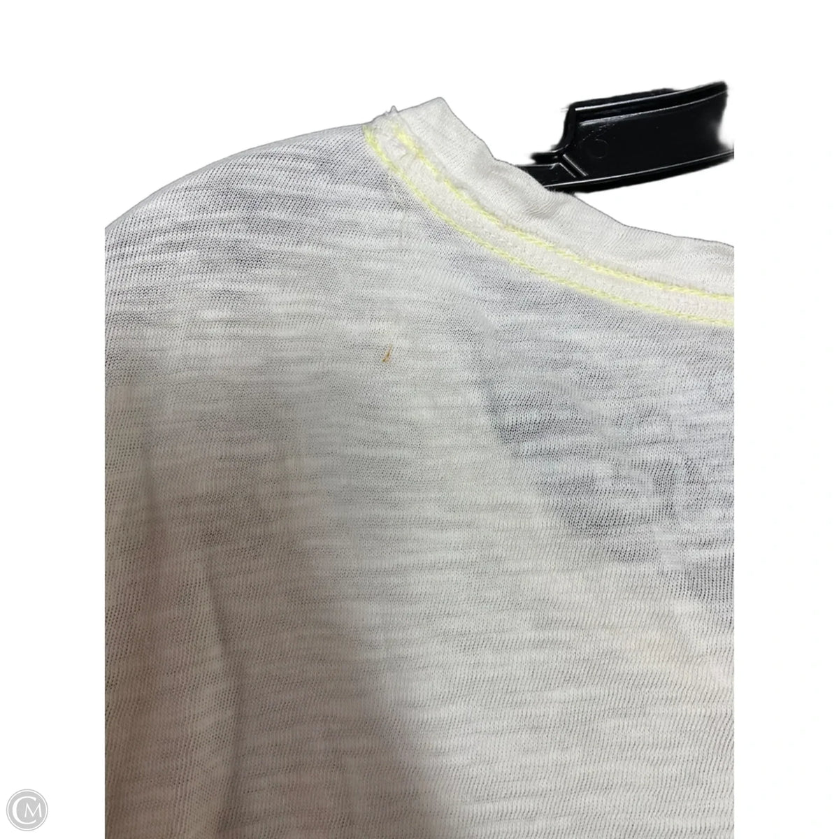 Top Short Sleeve Basic By Pilcro In Cream, Size: S