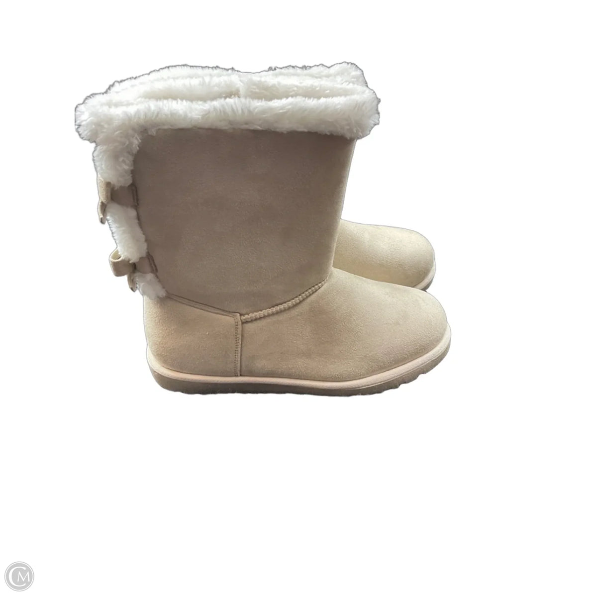 Boots Ankle Flats By Clothes Mentor In Tan, Size: 11