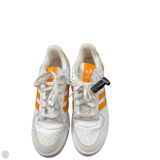 Shoes Athletic By Adidas In Orange & White, Size: 10.5