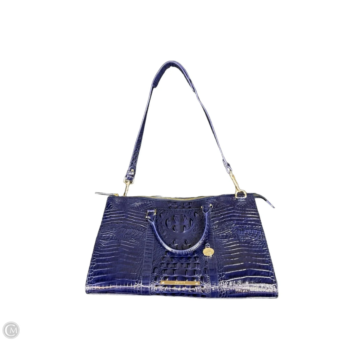 Handbag Designer By Brahmin, Size: Large