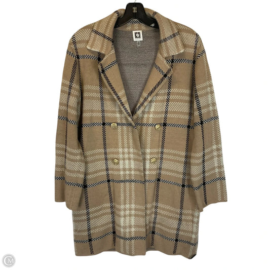 Coat Other By Anne Klein In Tan, Size: M