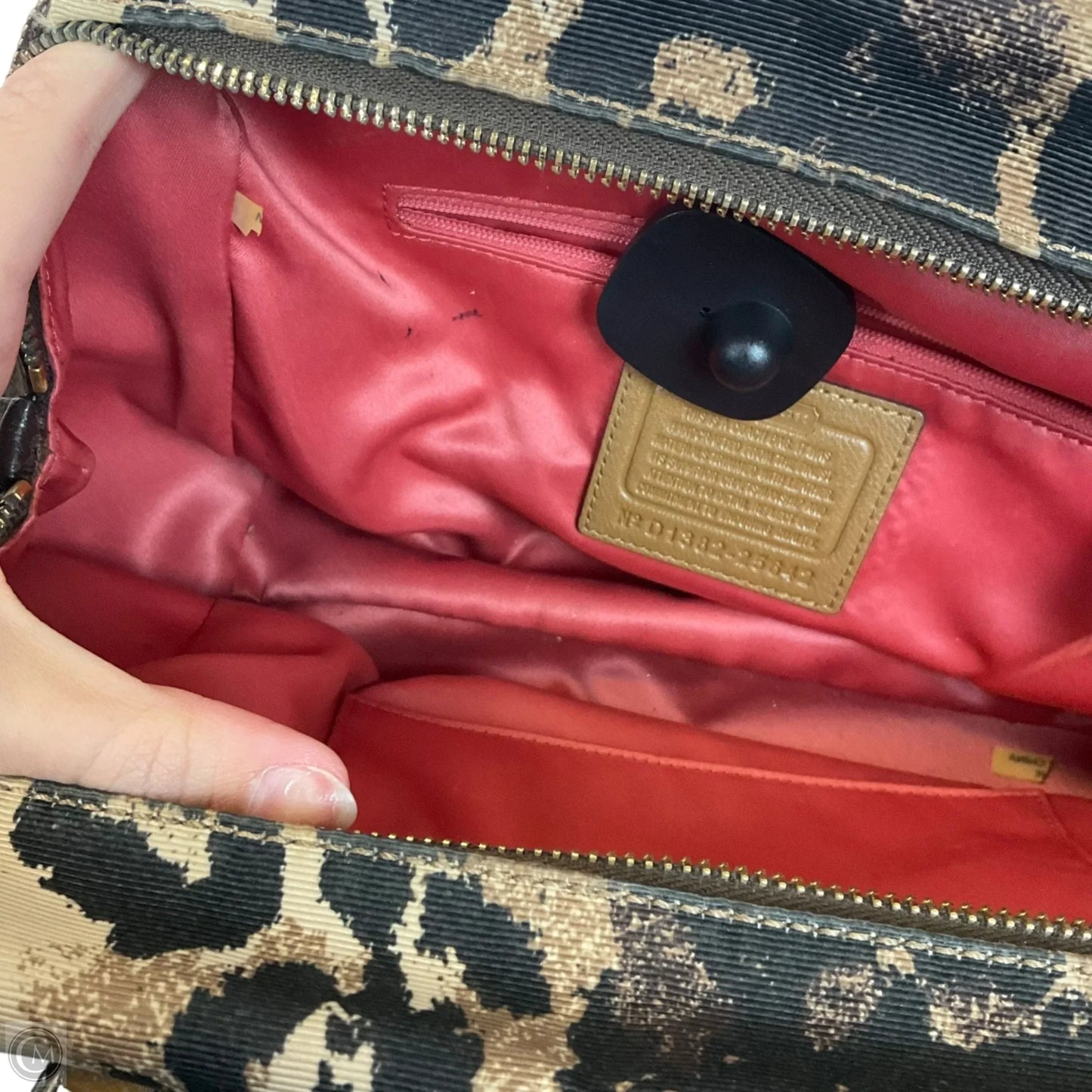 Handbag Designer By Coach, Size: Small