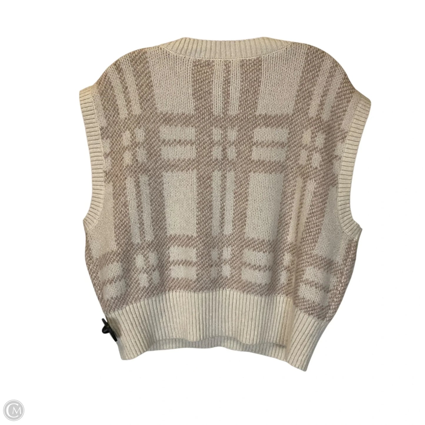 Vest Sweater By William Rast In Beige, Size: L