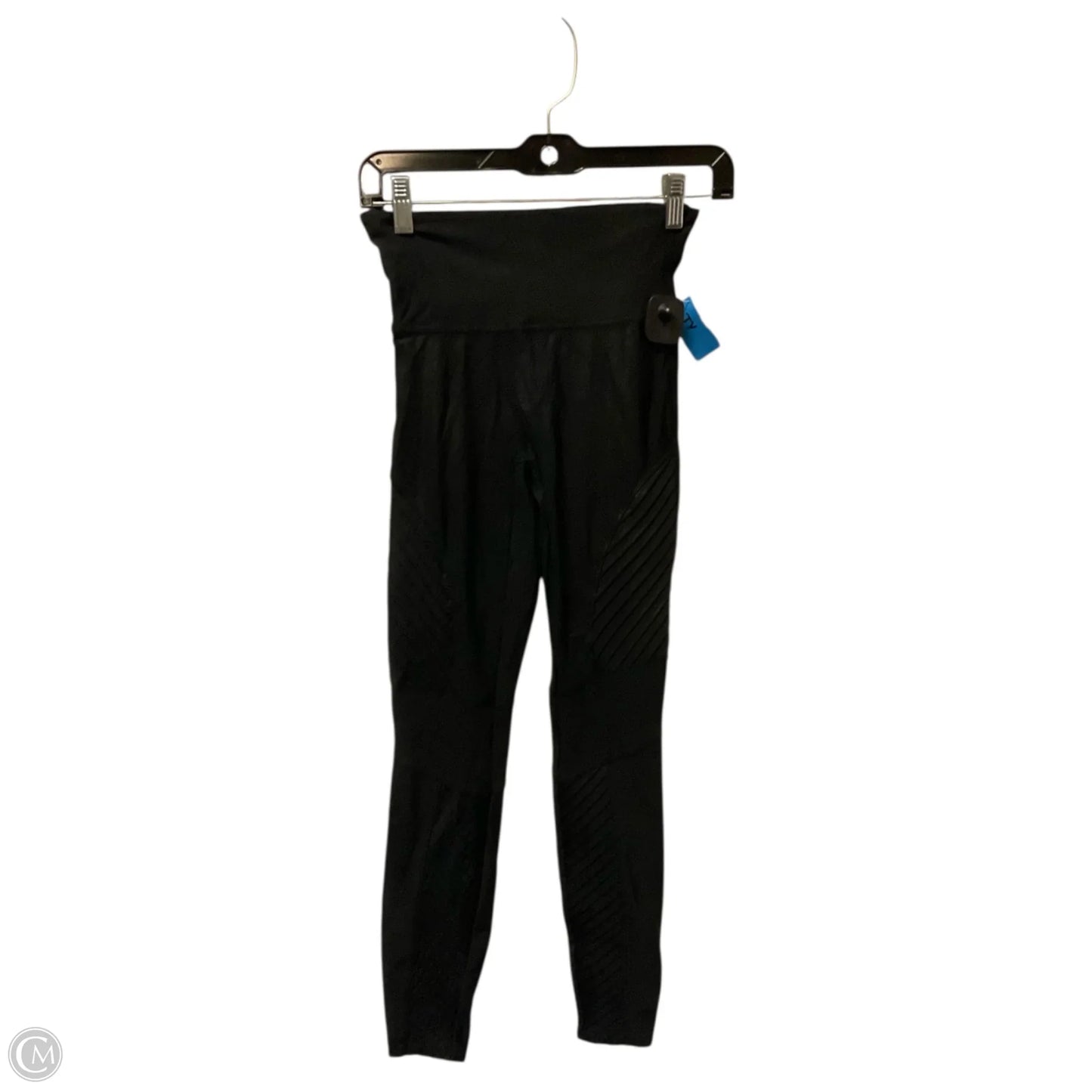 Athletic Leggings By Spanx In Black, Size: S