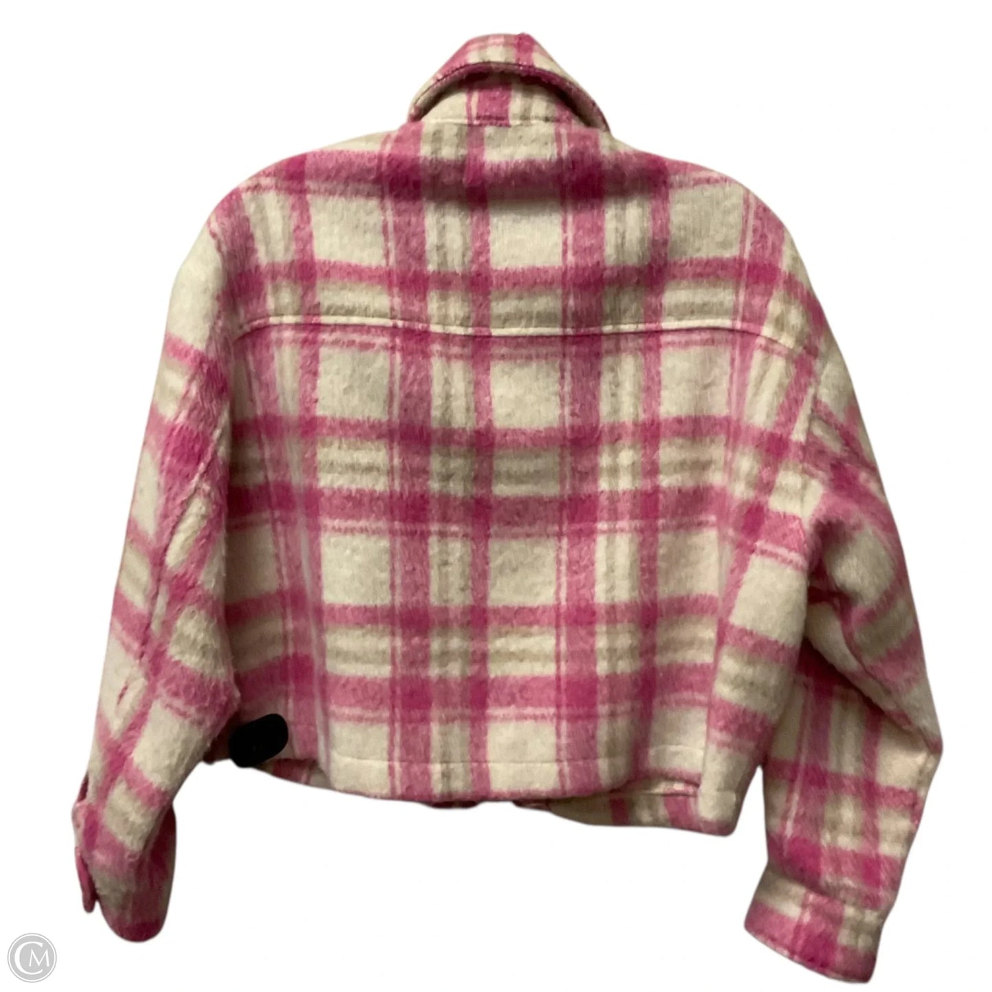 Jacket Other By Zara In Cream & Pink, Size: Xs