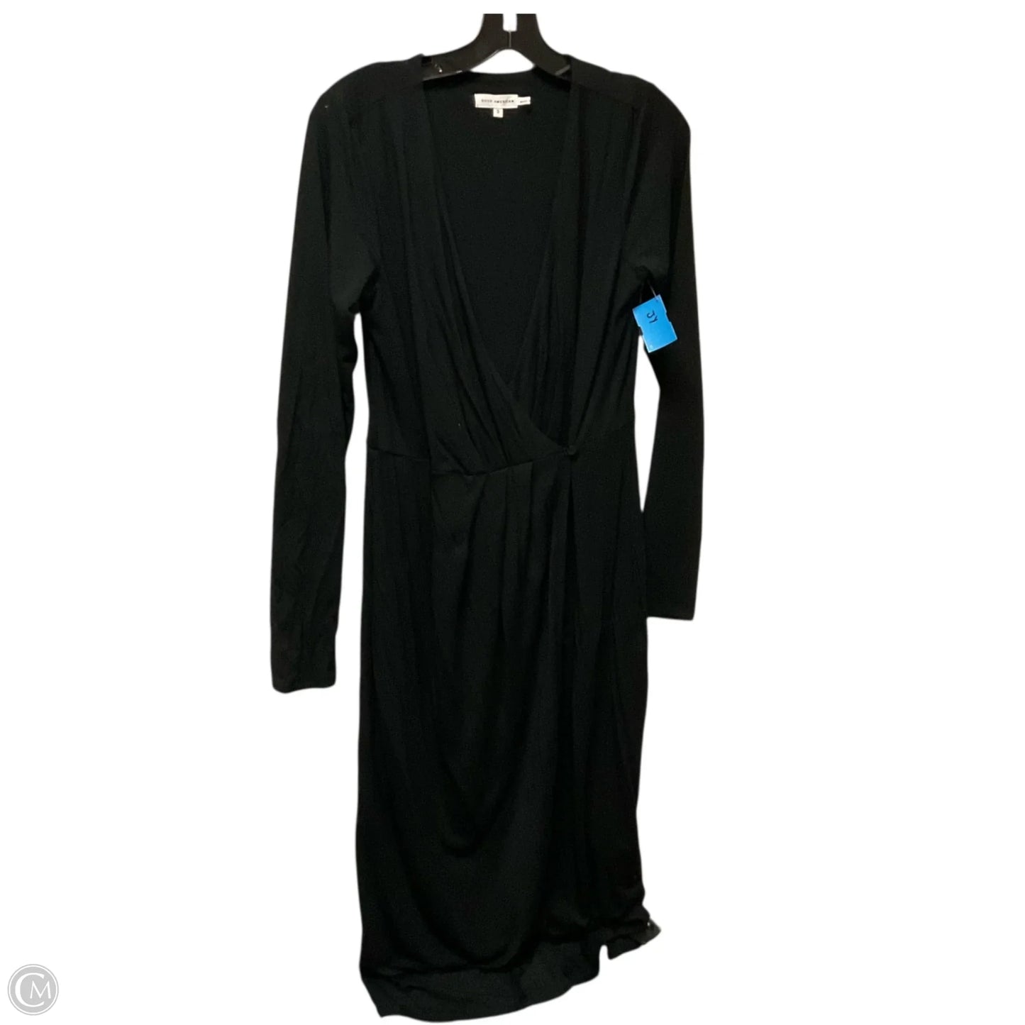 Dress Casual Maxi By Good American In Black, Size: L