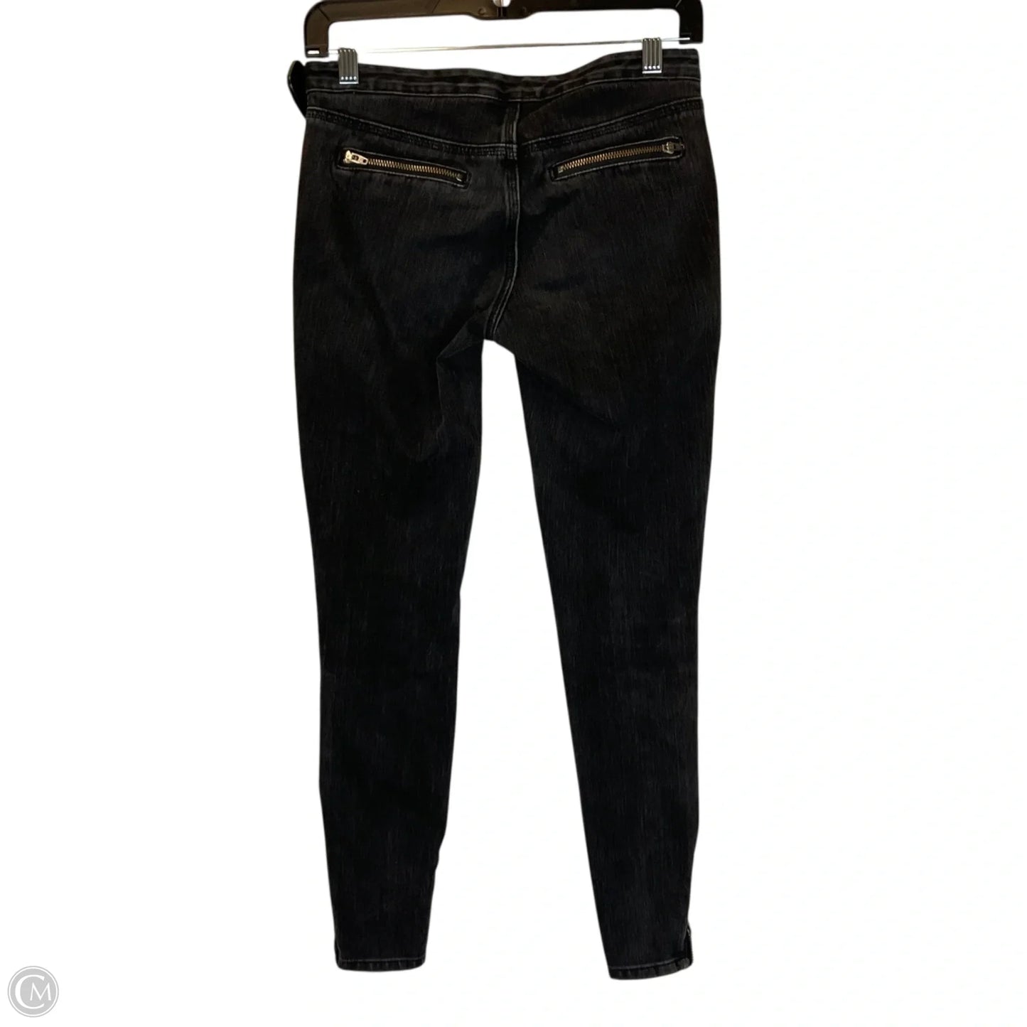 Jeans Skinny By Madewell In Black Denim, Size: 0