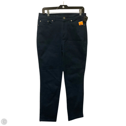 Jeans Straight By Brooks Brothers In Blue Denim, Size: 10