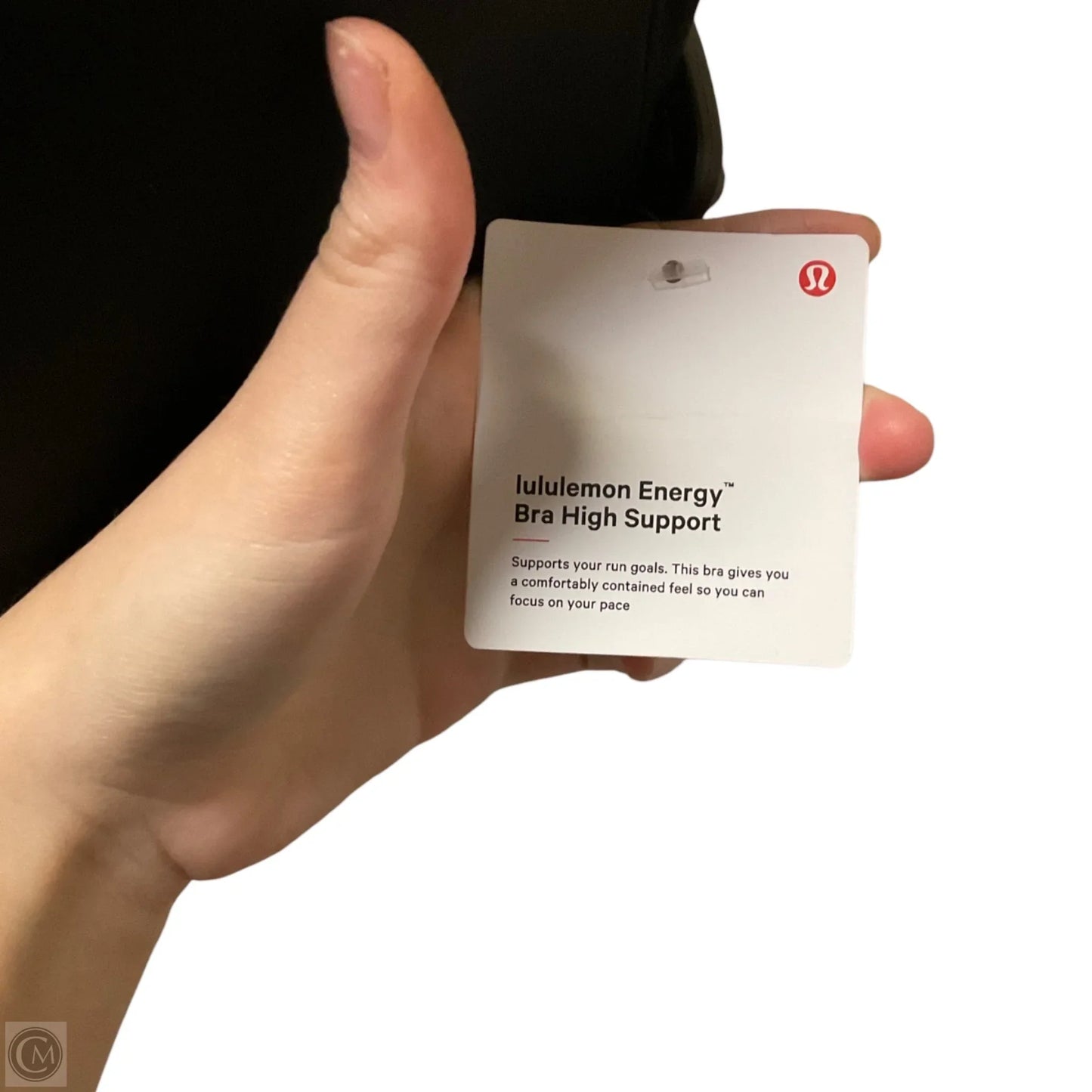 Athletic Bra By Lululemon In Black, Size: 36d