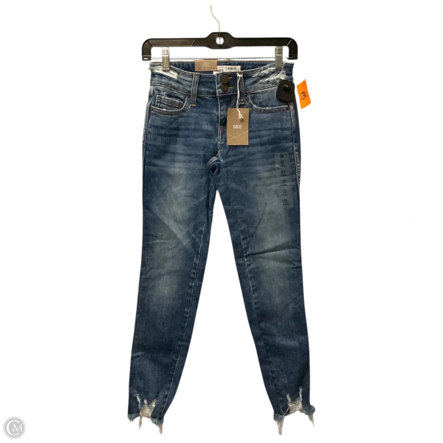 Jeans Skinny By Bke In Blue Denim, Size: 0