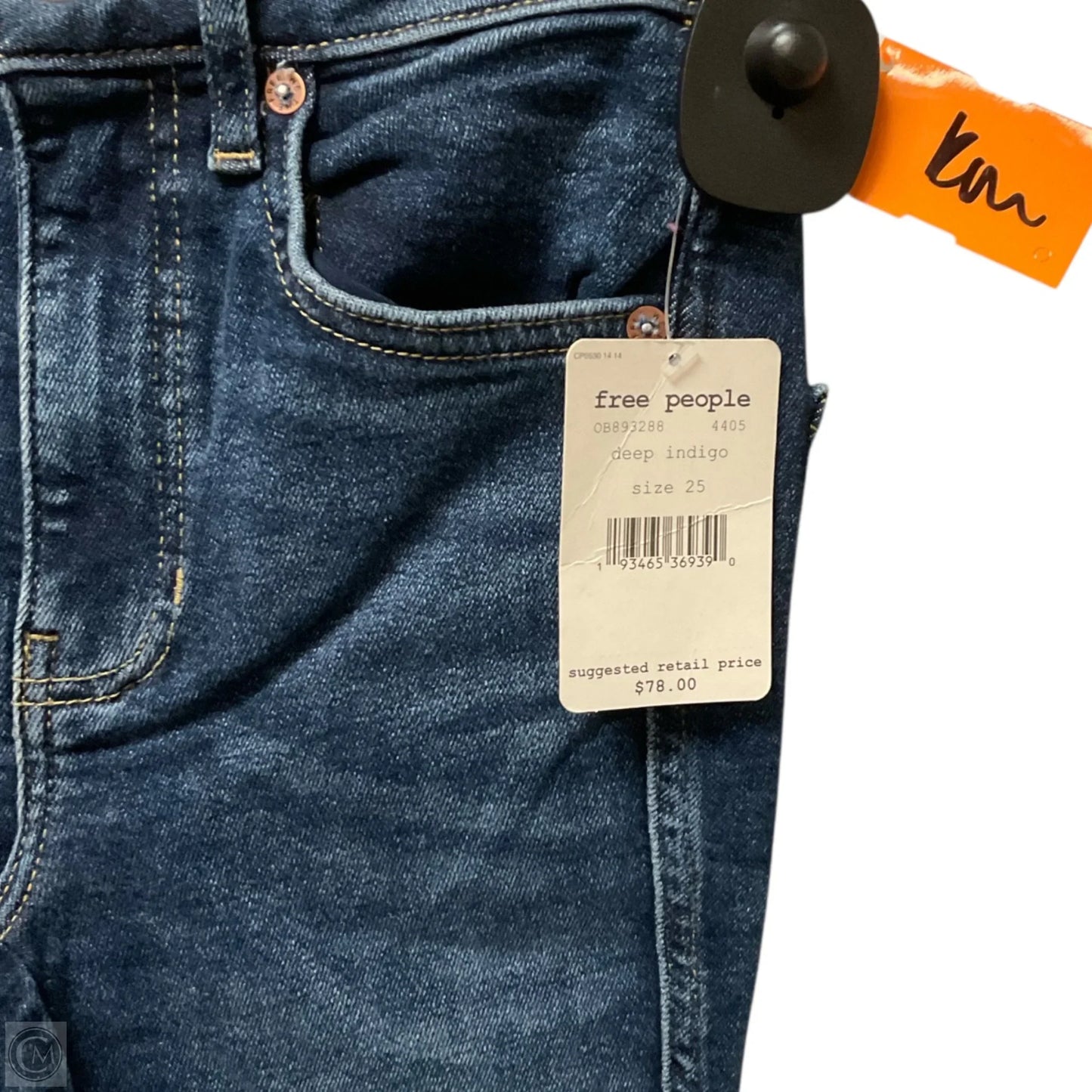 Jeans Skinny By We The Free In Blue Denim, Size: 2