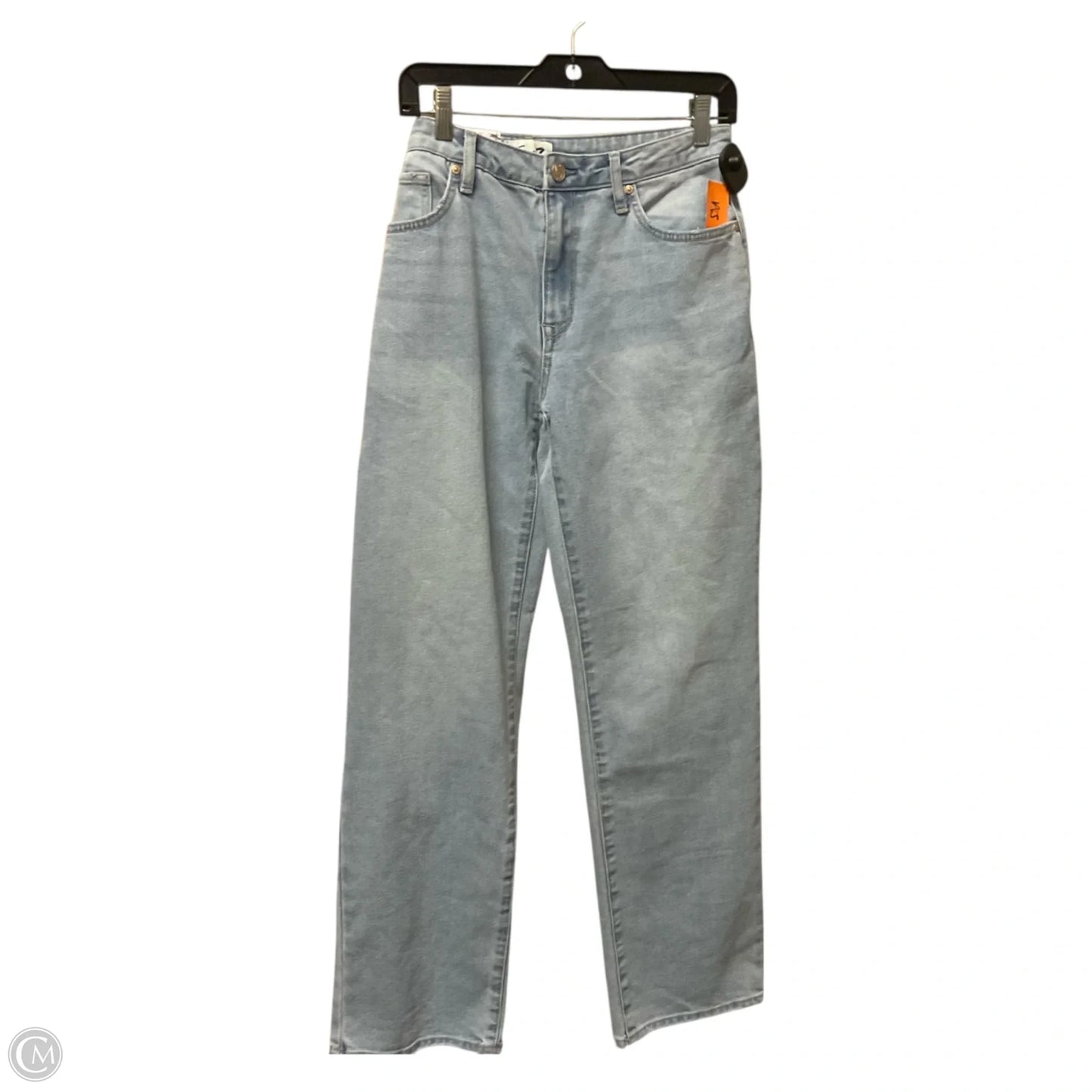 Jeans Straight By Seven 7 In Blue Denim, Size: 6
