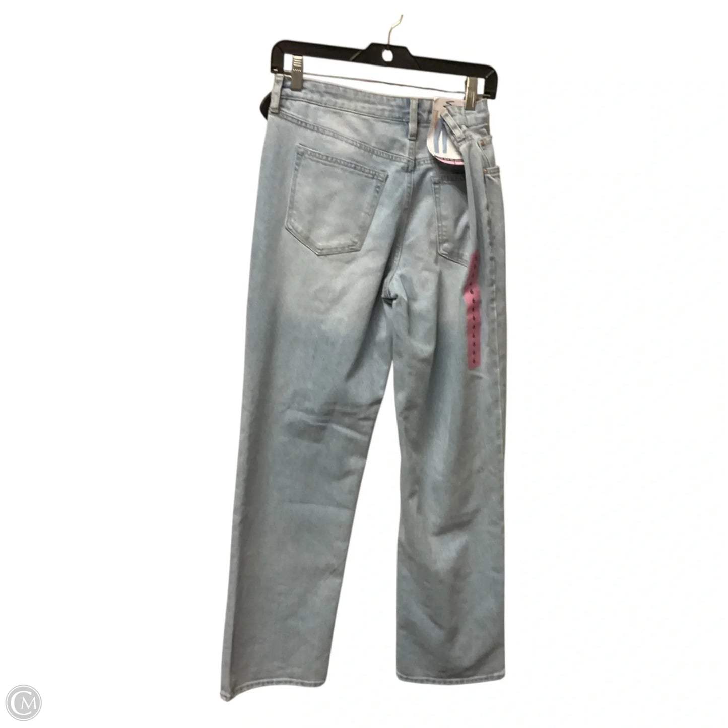 Jeans Straight By Seven 7 In Blue Denim, Size: 6
