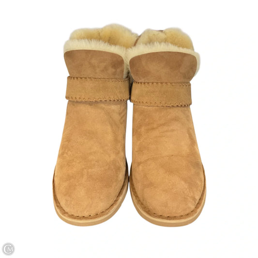 Boots Designer By Ugg In Brown, Size: 8.5