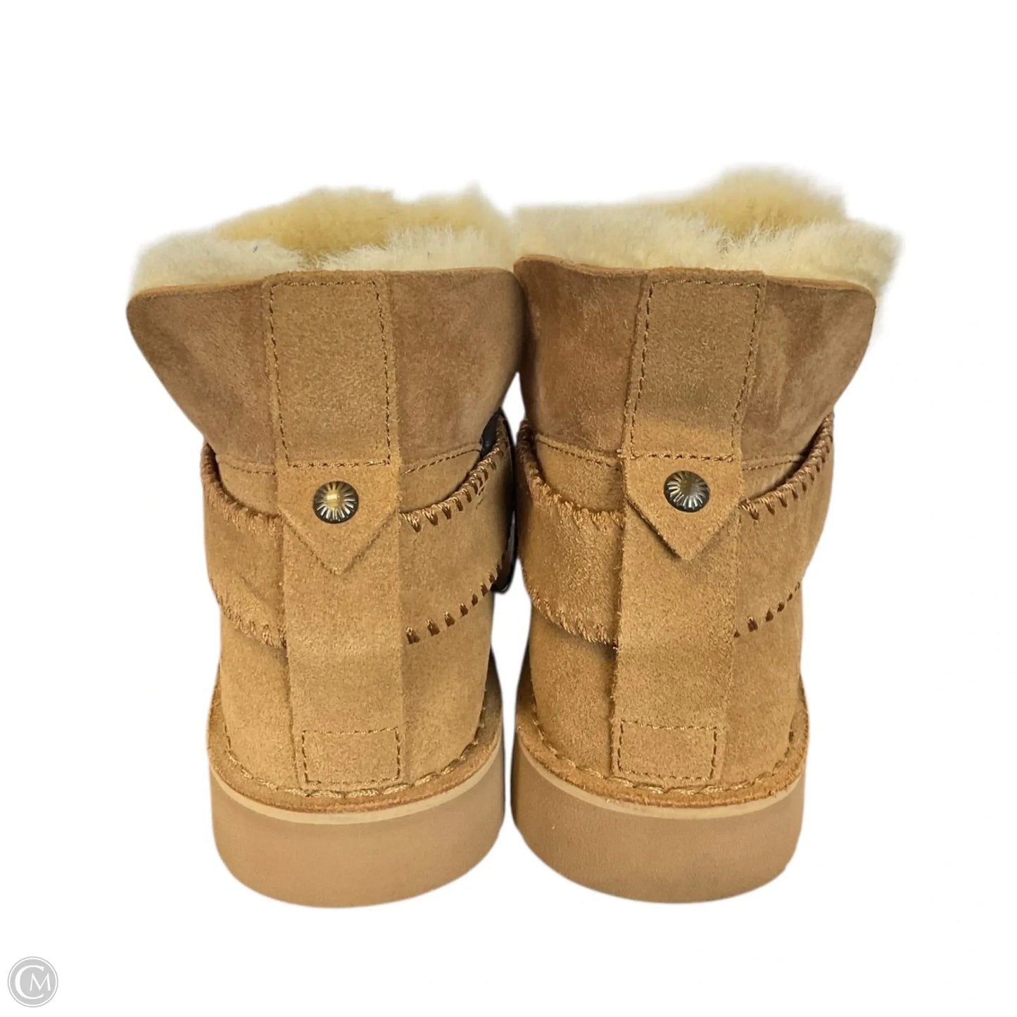 Boots Designer By Ugg In Brown, Size: 8.5