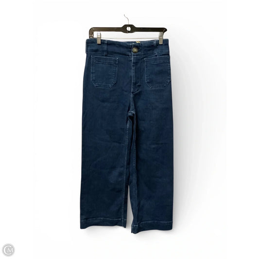 Jeans Wide Leg By Maeve In Blue Denim, Size: 6