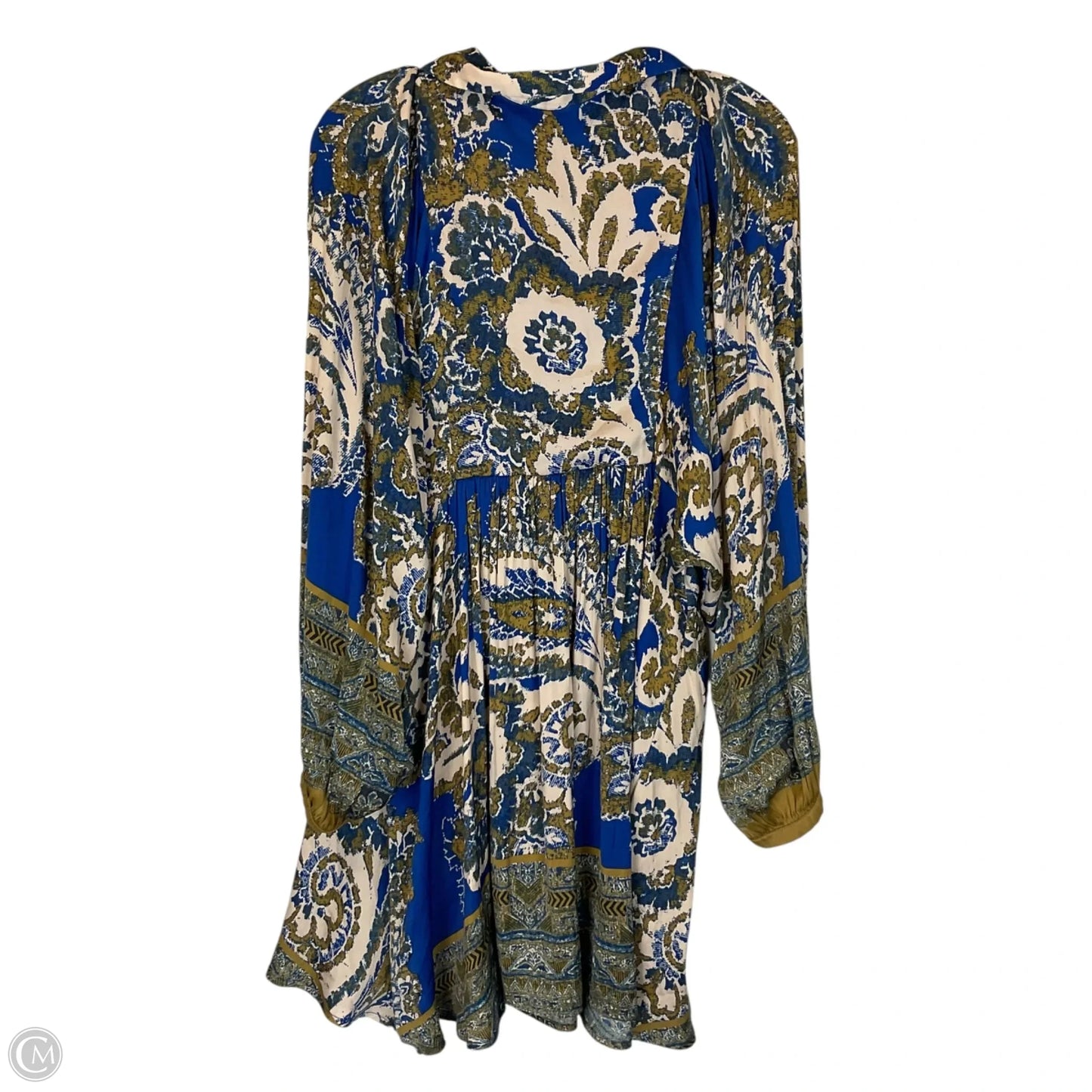Dress Casual Midi By Free People In Blue, Size: L