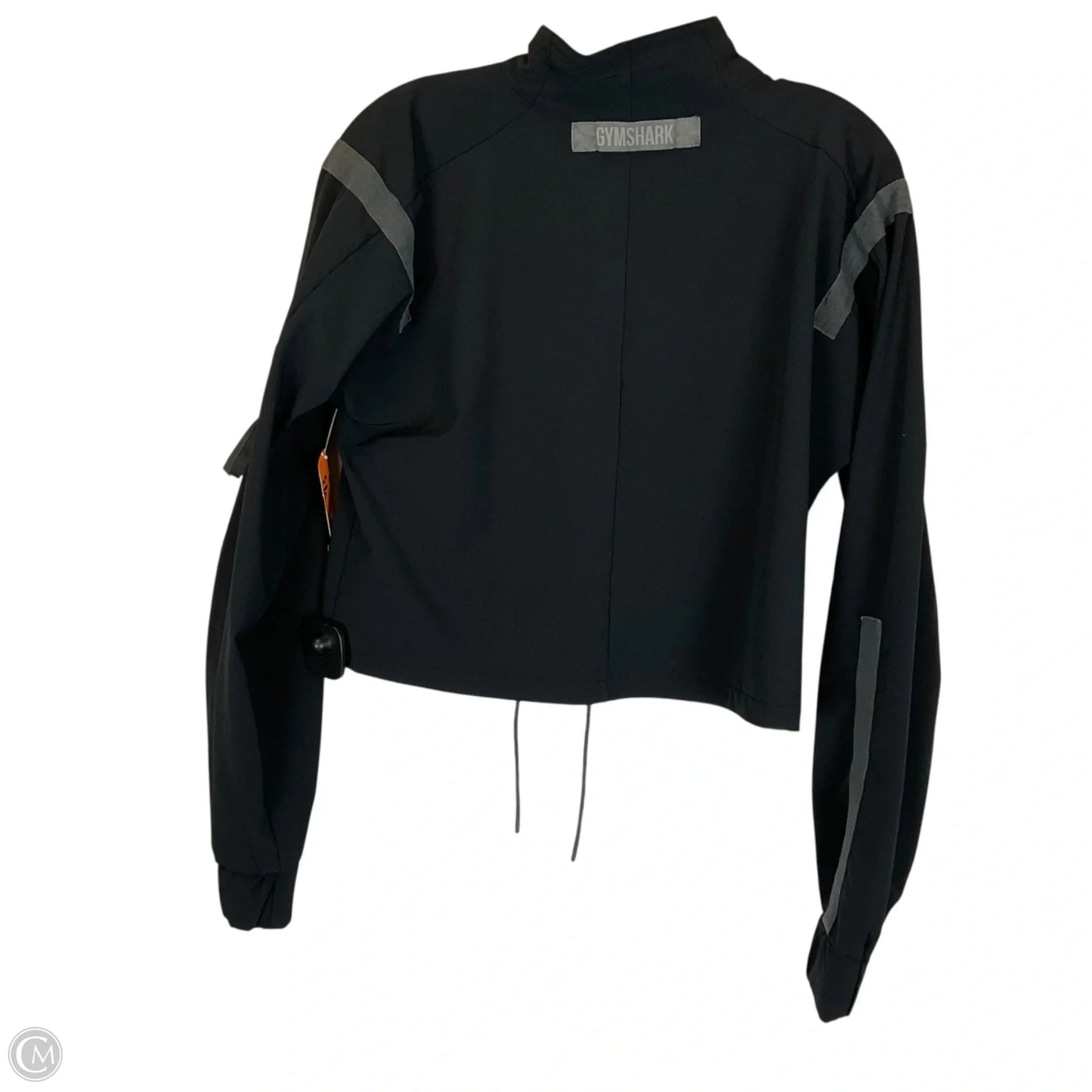 Athletic Jacket By Gym Shark In Black, Size: S
