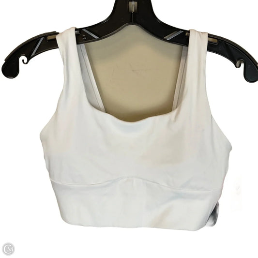 Athletic Bra By Gym Shark In White, Size: S
