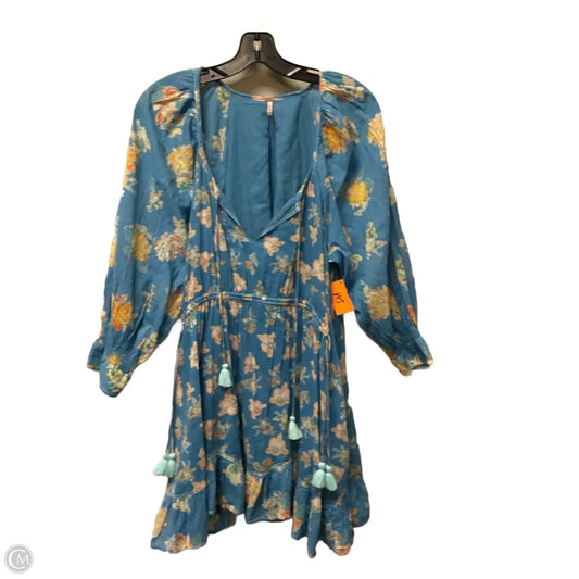 Dress Casual Midi By Free People In Blue, Size: S