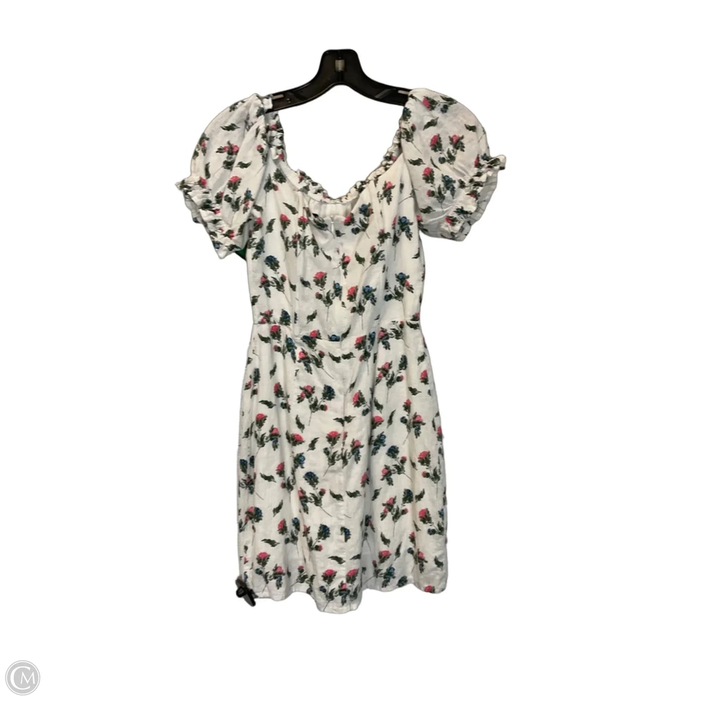 Dress Casual Short By Clothes Mentor In Floral Print, Size: M