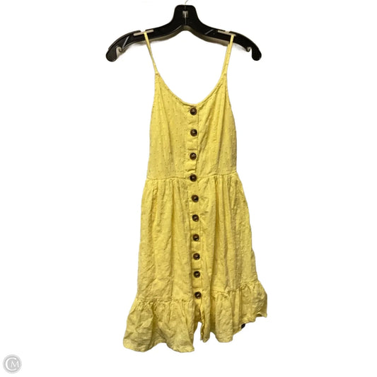 Dress Casual Short By Japna In Yellow, Size: S