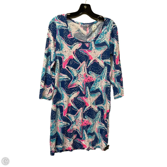 Top Long Sleeve Designer By Lilly Pulitzer In Multi-colored, Size: Xs