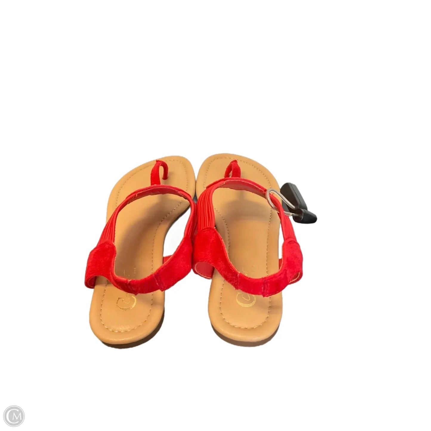 Sandals Flats By Cato In Red, Size: 8