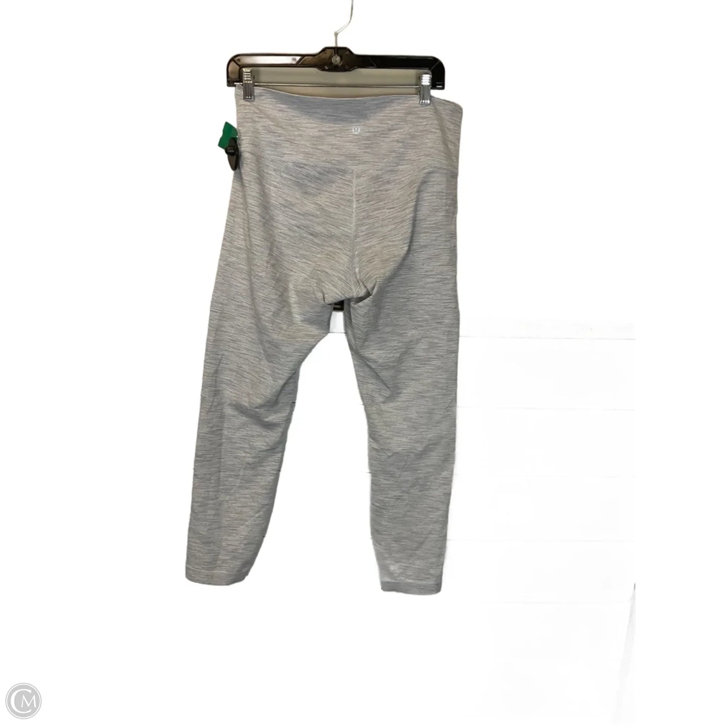 Athletic Leggings By Lululemon In Grey, Size: 12