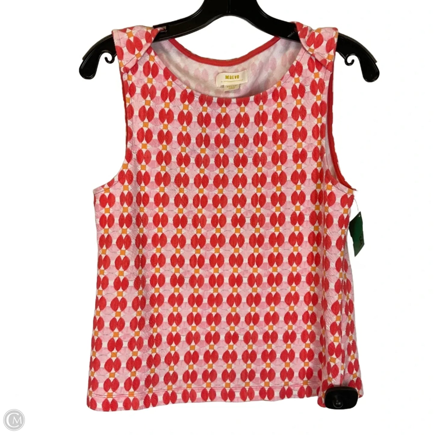 Top Sleeveless Basic By Maeve In Pink, Size: M