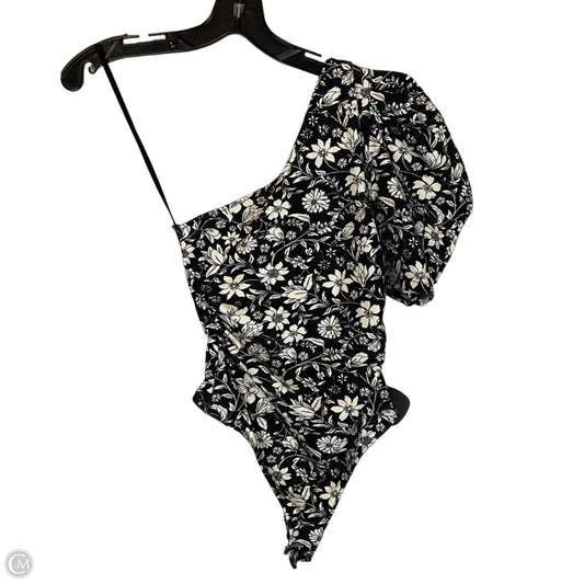 Bodysuit By Free People In Black & White, Size: Xs