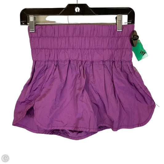Athletic Shorts By Free People In Purple, Size: S