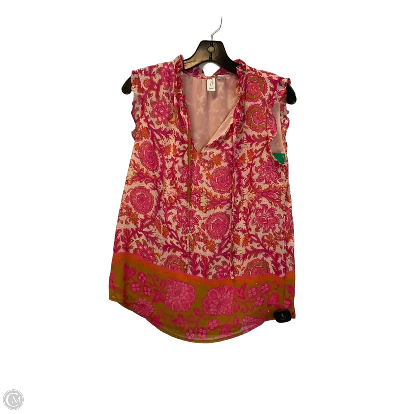 Top Sleeveless By Joie In Pink, Size: Xs