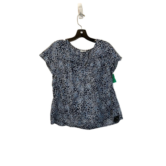 Top Short Sleeve By Gap In Floral Print, Size: L