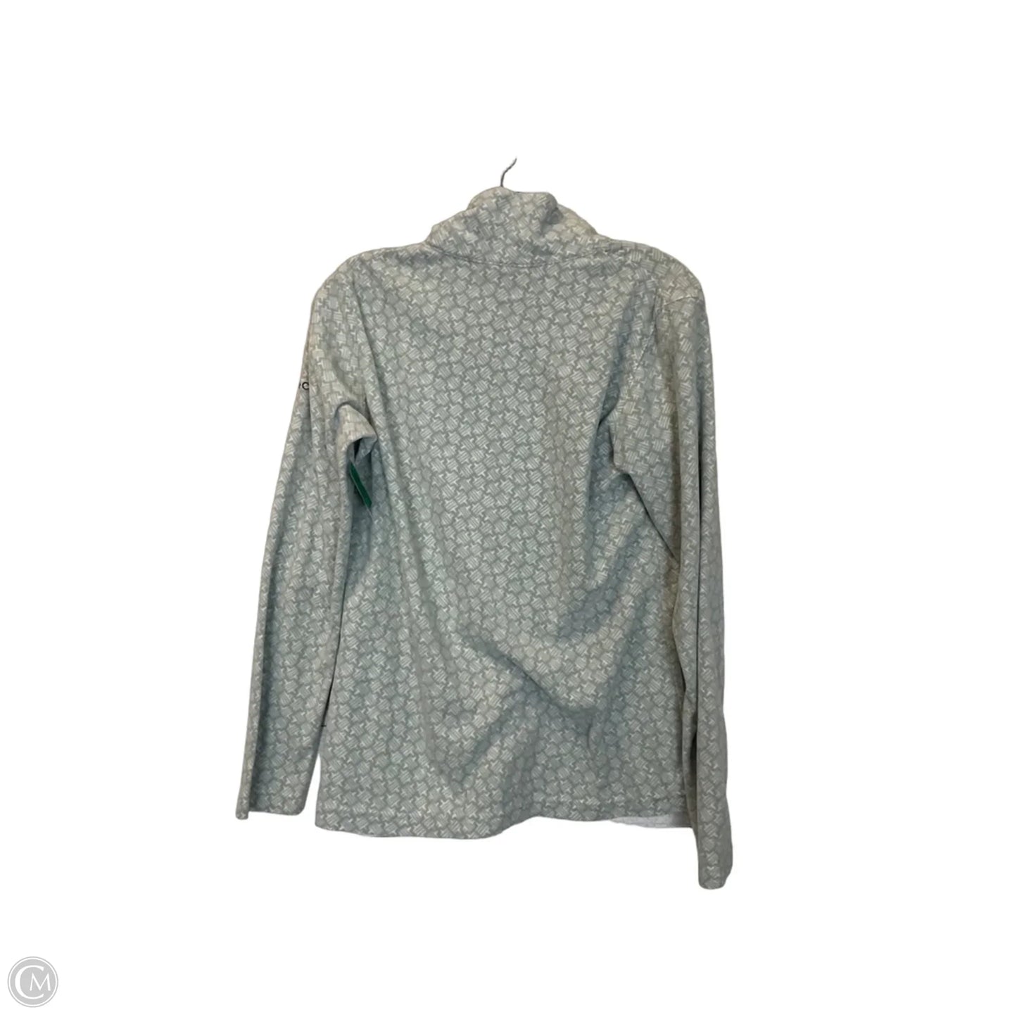 Jacket Shirt By Columbia In Blue, Size: M