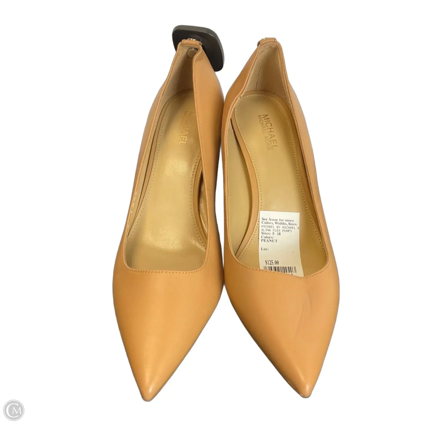 Shoes Designer By Michael Kors In Tan, Size: 7