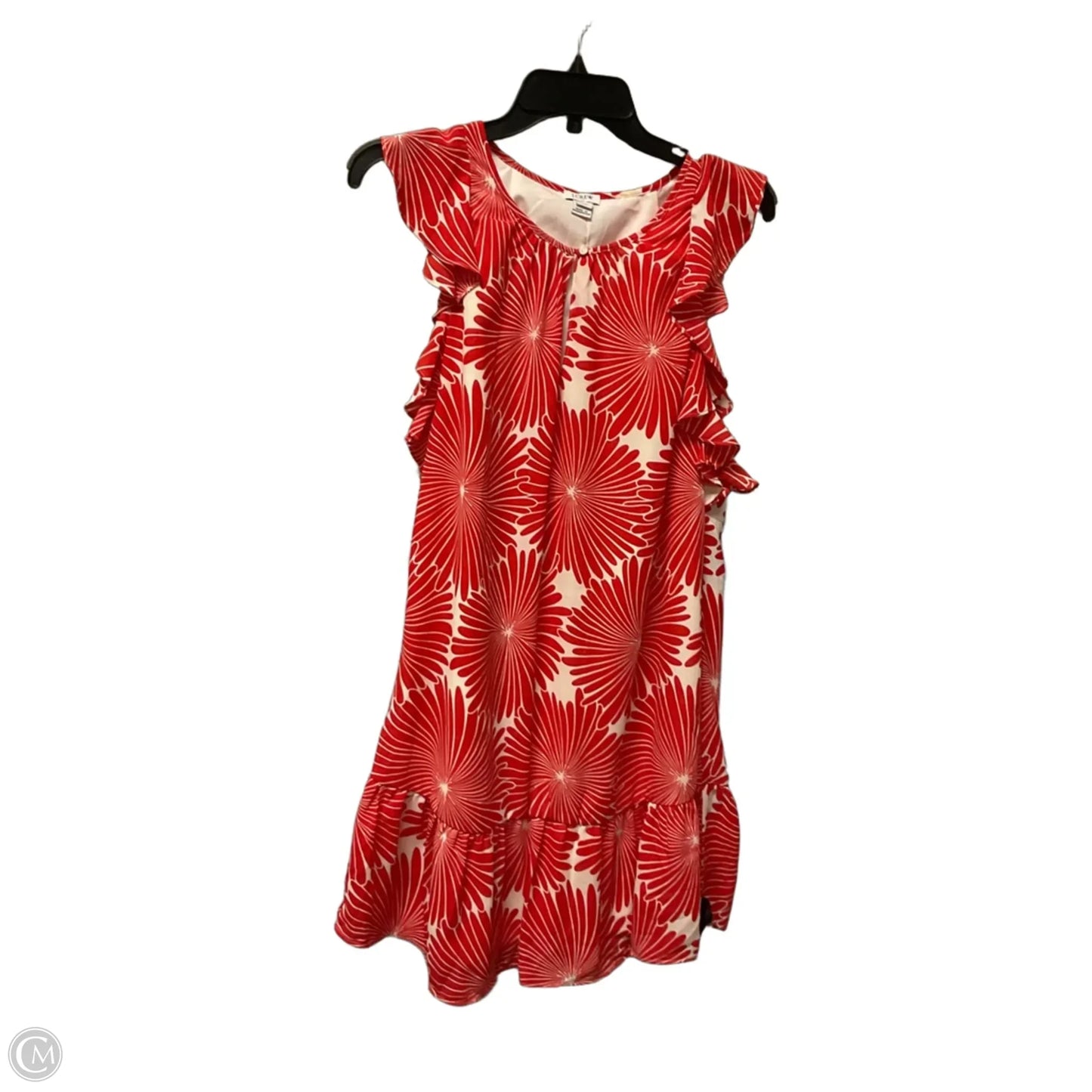 Dress Casual Midi By J. Crew In Red, Size: Xxs