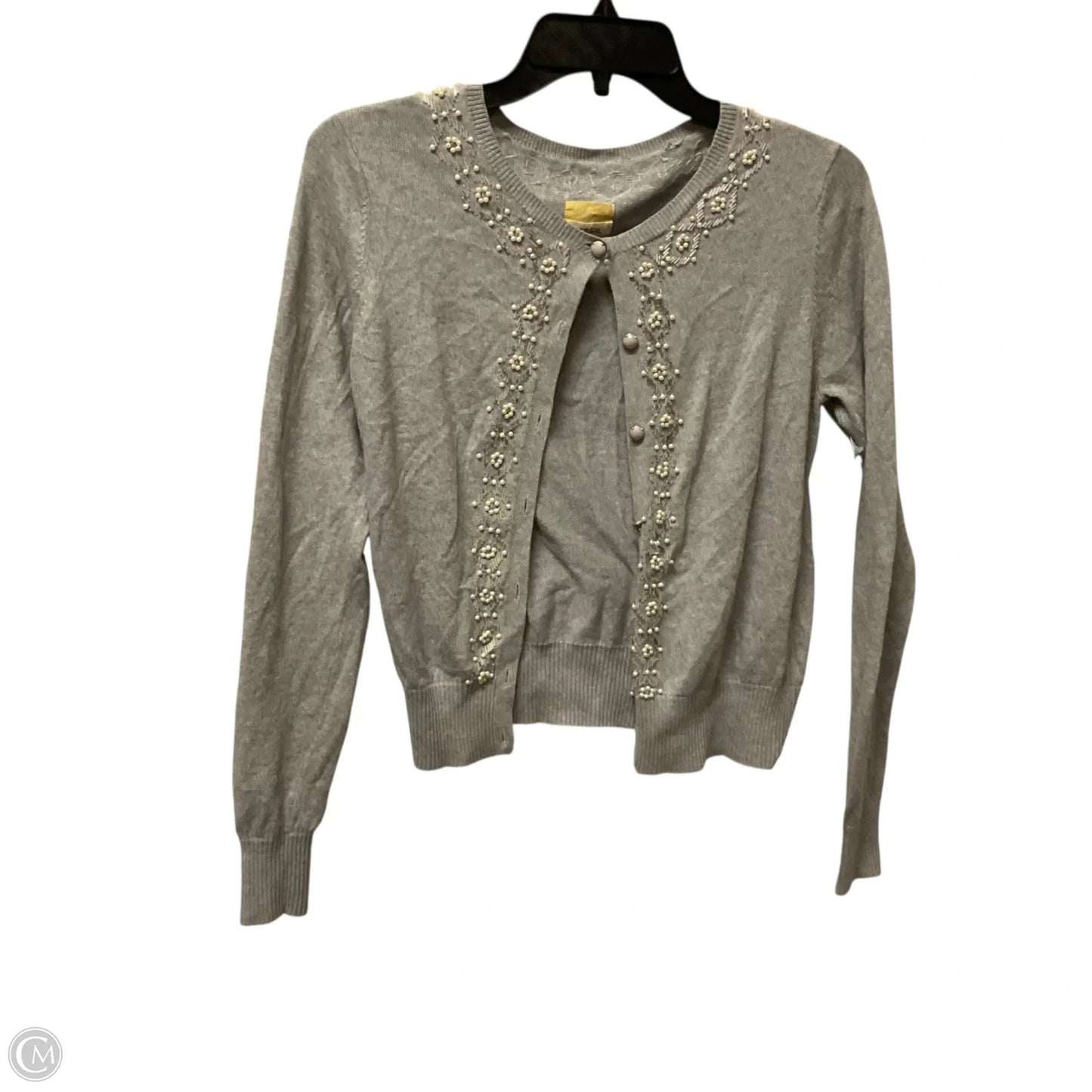 Cardigan By Fossil In Grey, Size: M