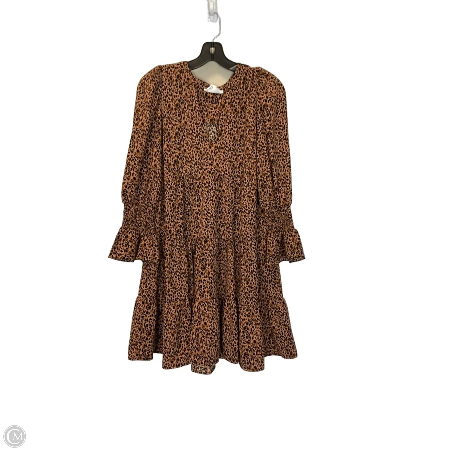 Dress Casual Short By Pomander Place In Animal Print, Size: Xs