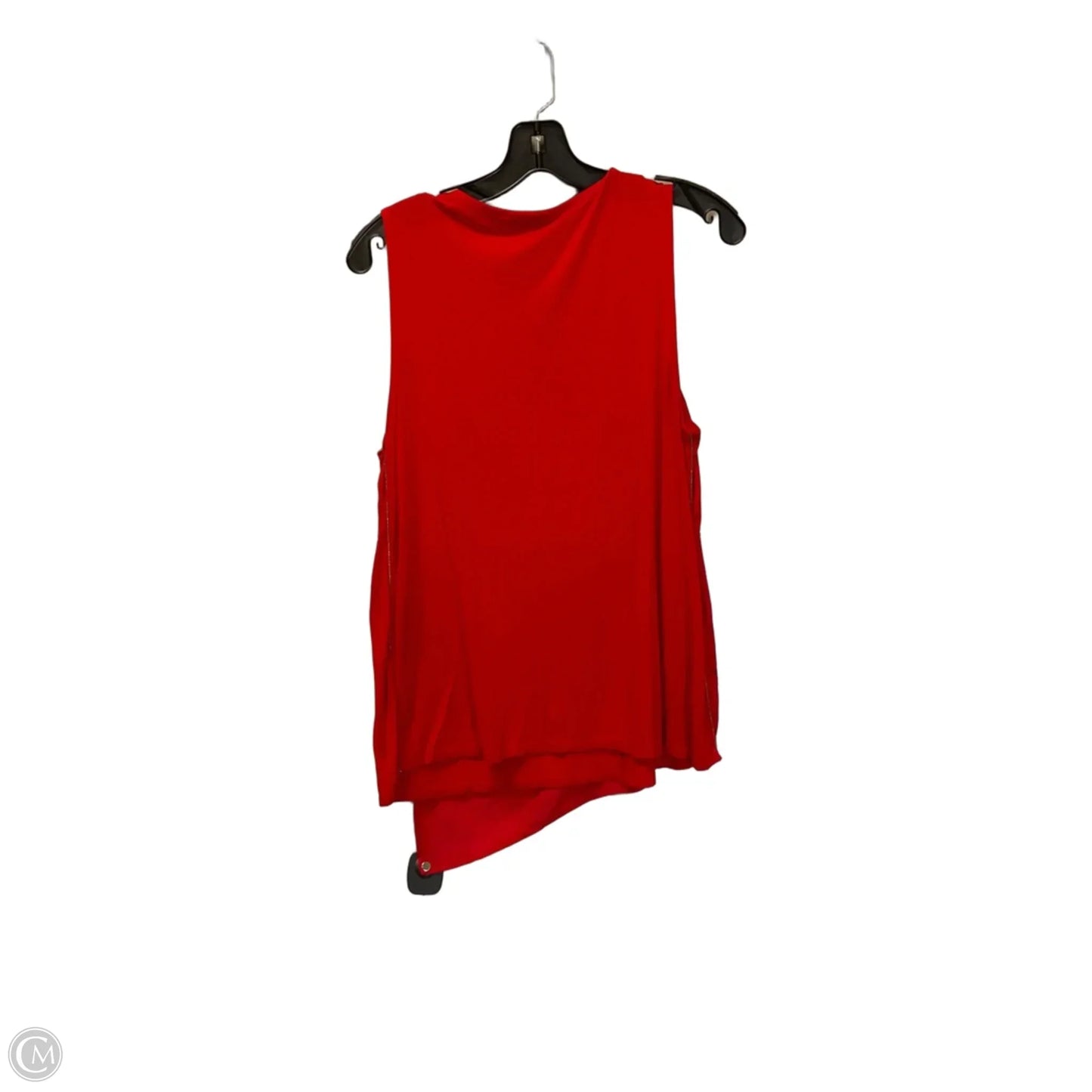 Top Sleeveless Basic By Apt 9 In Red, Size: M