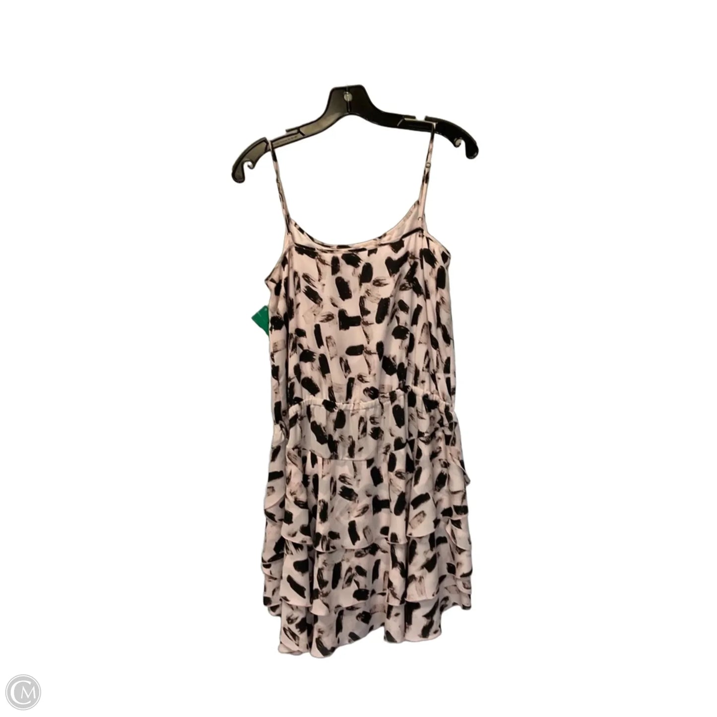 Dress Casual Short By Banana Republic In Black & Pink, Size: S